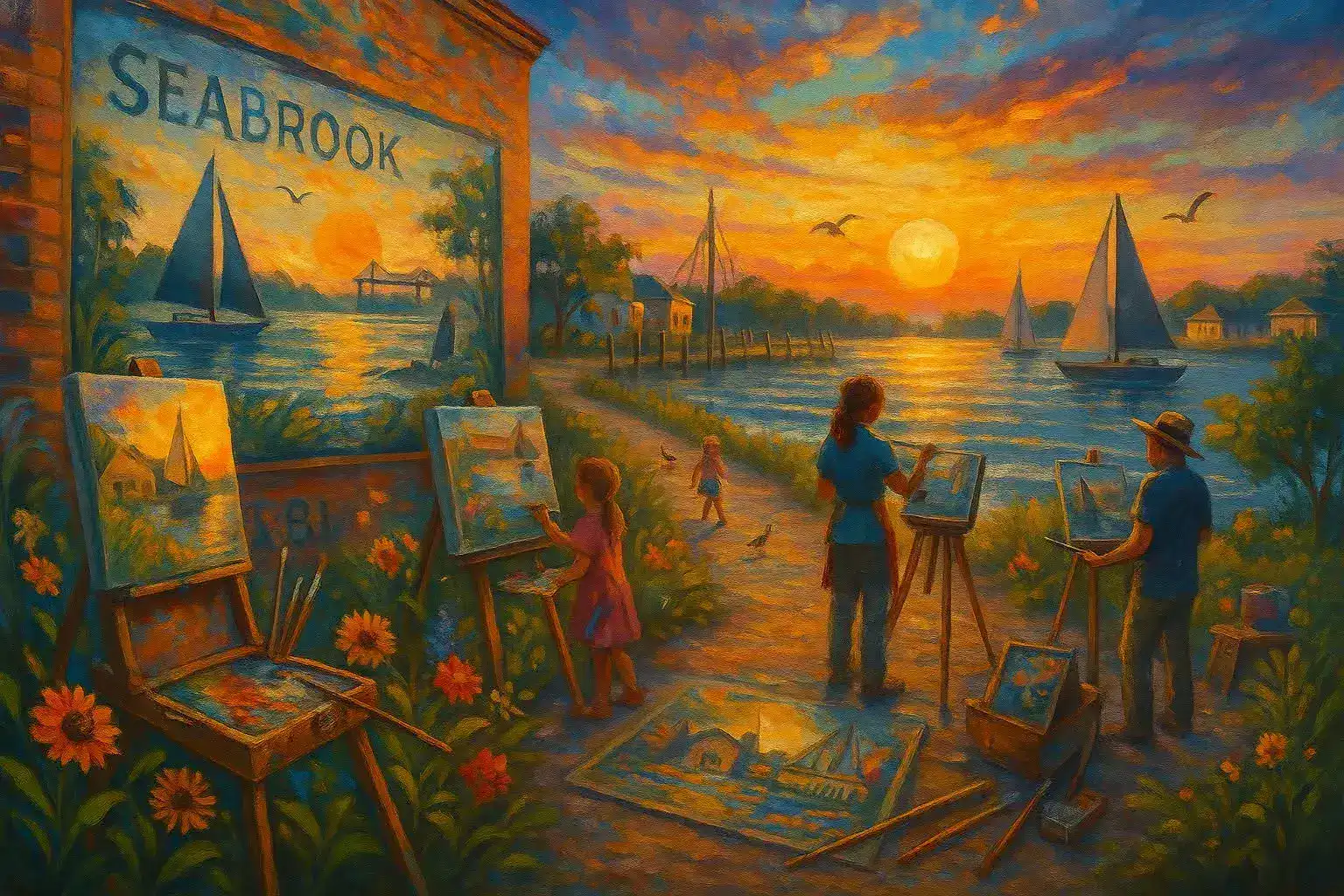 Art gallery banner
